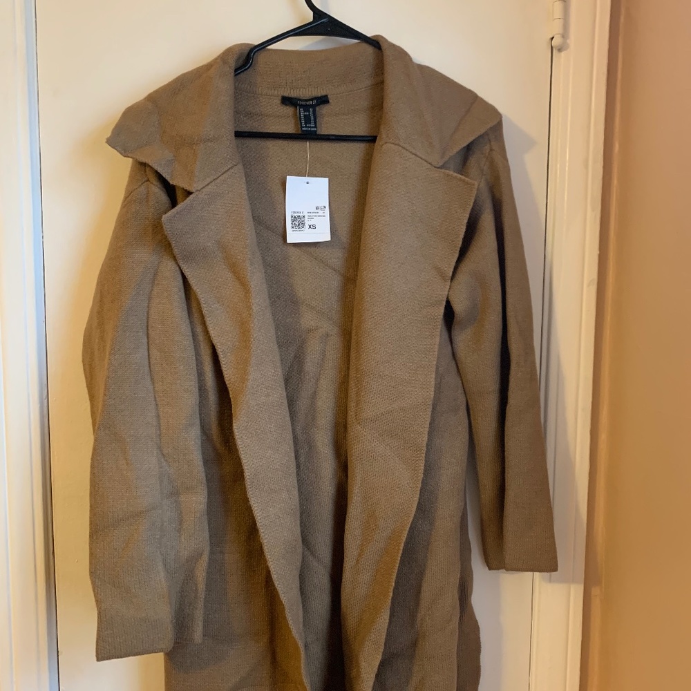 Brown Long Sweater